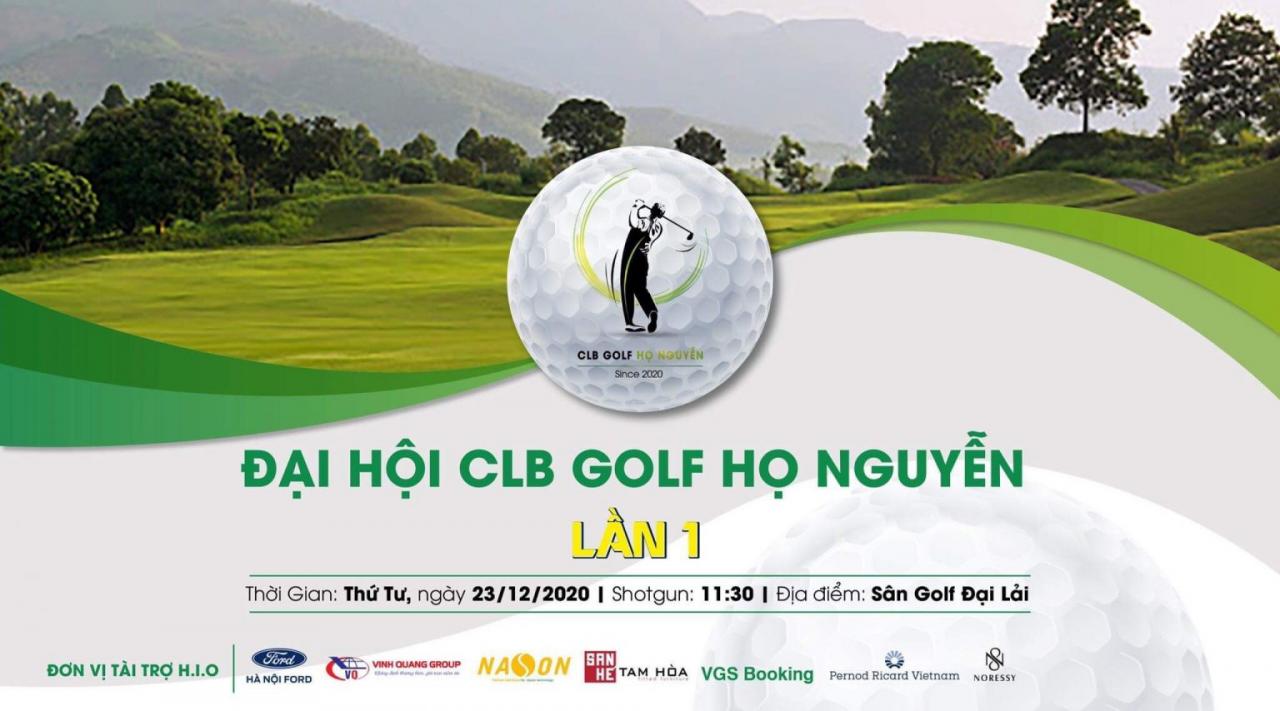 Giải golf ra mắt CLB Golf Họ Nguyễn